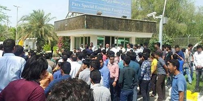 إيران.. عسلويه: ذعر النظام للتجمعات العمالية خلال مهزلة الإنتخابات
