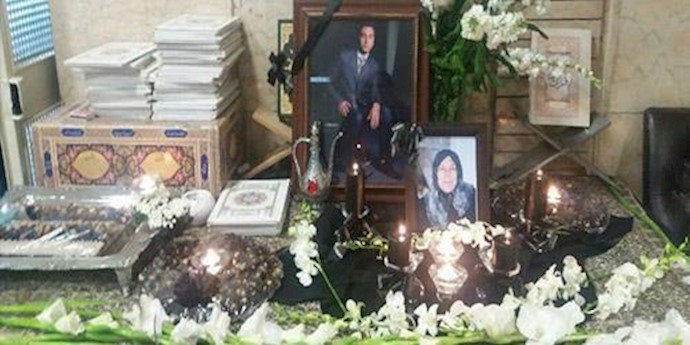 طهران.. اقامة حفل تأبين لأم شهيد الانتفاضة شهرام فرج زاده