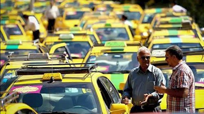 ايران ..تجمع احتجاجي لسائقي سيارات الأجرة في مطارات طهران