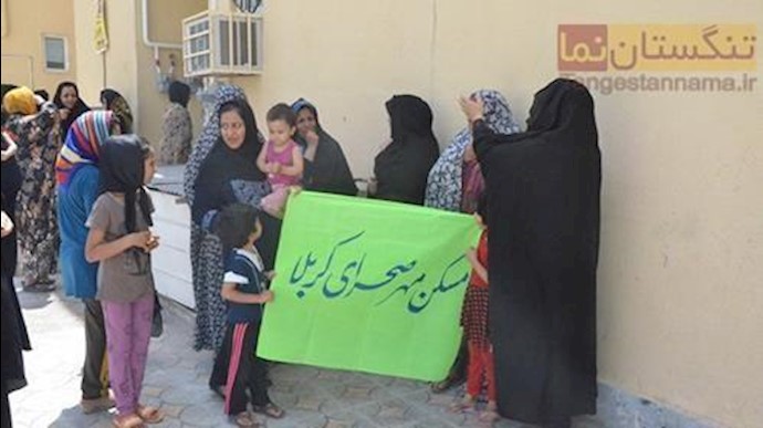 إيران.. احتجاج أهالي مقاطعة أهرم علی زيادة فاتورة المياه