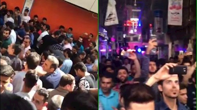 إيران..تحرکات احتجاجية لتجار في السوق ورياضيين في مدينة الأهواز