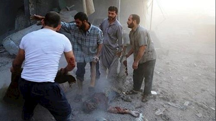 غارات تدمّر أکبر مشفی في شرق حلب