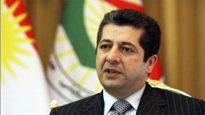 تاکيد مسرور بارزاني علی عدم مشارکة “ الحشد الشعبي “ في معرکة الموصل