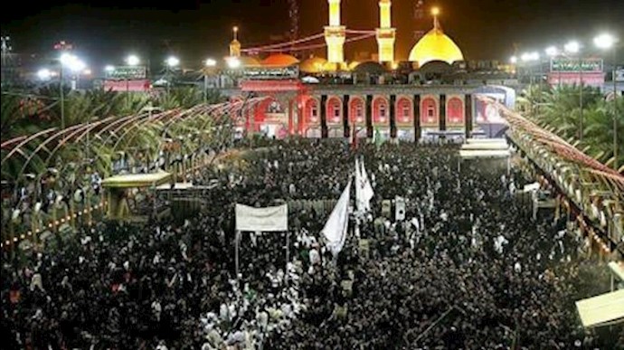 مراسيم أربعينية الإمام الحسين (ع) في مدينة کربلاء