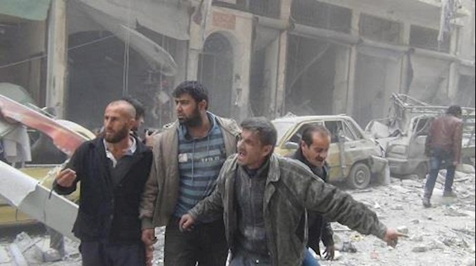 51 قتيلاً ضحية هجمات الأسد وروسيا علی حلب خلال يوم