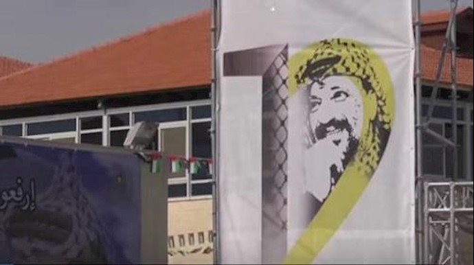 الفلسطينيون يحيون في رام الله ذکری رحيل ياسر عرفات