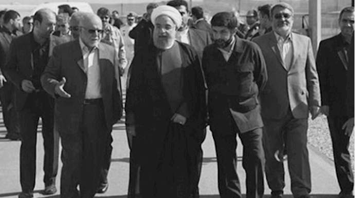 الأهوازيون يتحدون سلطات النظام الإيراني ويحتجون ضد زيارة روحاني