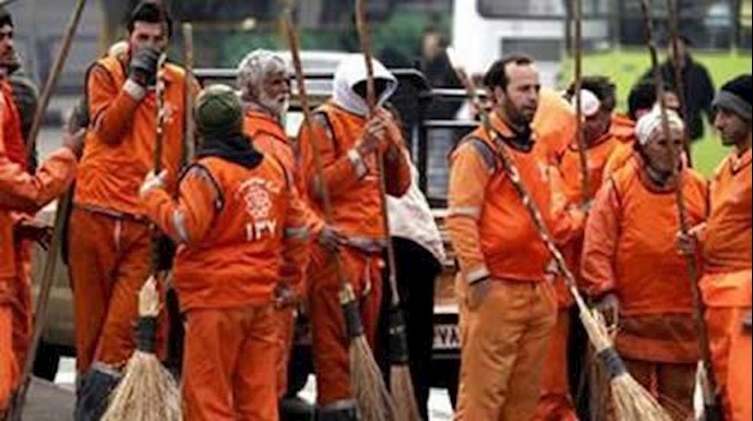ايران.. اشتباک بين عمال البلدية في الأهواز وعناصر قوی الأمن الداخلي وتظاهرة العمال في بروجرد