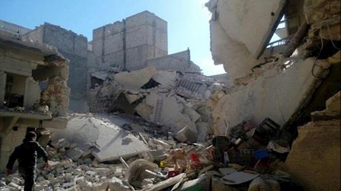 حلب تعيش أکبر کارثة إنسانية في تاريخها مع استمرار الحصار والقصف عليها