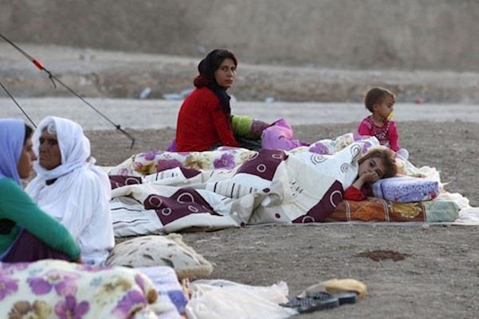 کارثة انسانية تواجه مليوني نازح بإقليم کردستان