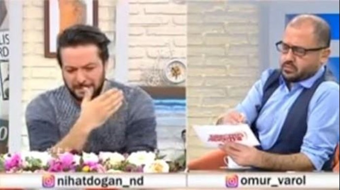 مغني ترکي ينسحب من برنامج بالبکاء الشديد علی حلب ويسأل: أين أنتم أيها المسلمون؟+فيديو