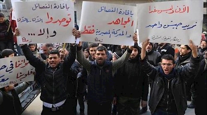 مظاهرات في سوريا تطالب برحيل الأسد وتوحد المقاومة