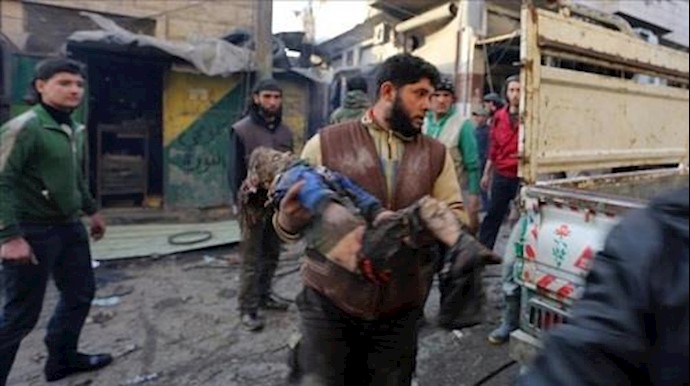 مقتل 68 مدنياً في هجمات النظام السوري علی إدلب وحلب