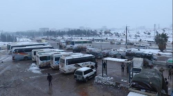 الطقس يؤخر إجلاء المدنيين من حلب