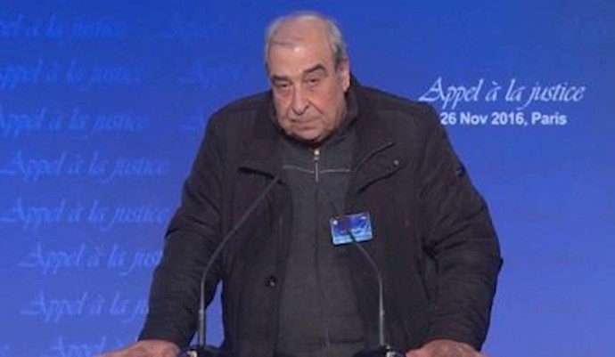 السيد ميشل کيلو عضو الائتلاف الوطني السوري في مؤتمر الدعوة الی العدالة-26 نوفمبر 2016