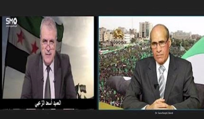 الندوة الإنترنتية للمقاومة الإيرانية والأسعد الزعبي بعد أحداث حلب