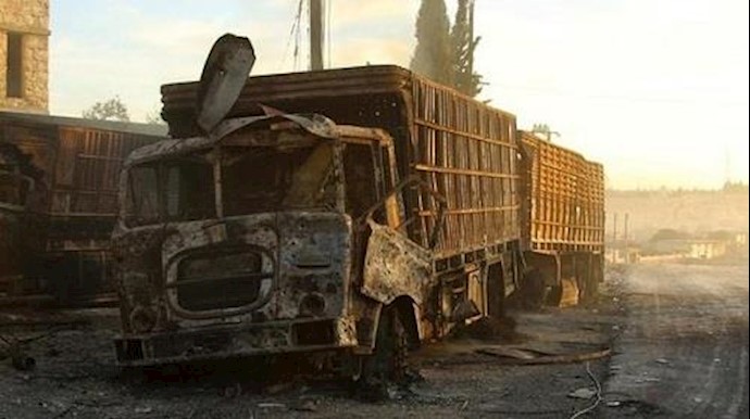 الأمم المتحدة: ضربة جوية مجهولة قصفت قافلة إغاثة بسوريا