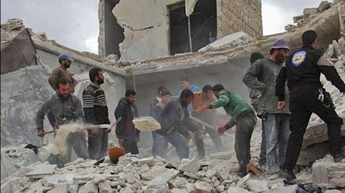 61 شهيداً وأکثر من 120 جريح حصيلة القصف الروسي علی حلب