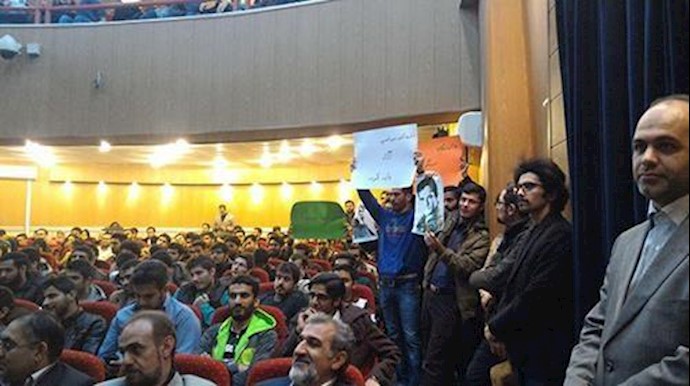 ايران.. هتاف ليطلق سراح السجين السياسي في جامعة مازندران