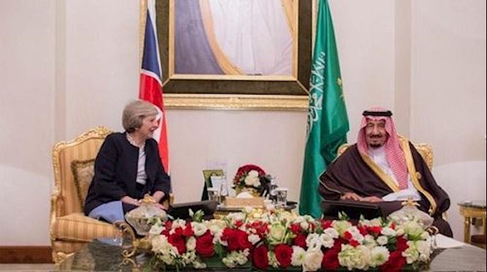 الملک سلمان ورئيسة وزراء بريطانيا يبحثان مستجدات المنطقة