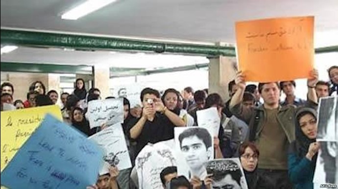 ايران.. صرخة الطلاب لاطلاق سراح السجناء السياسيين في جامعة طباطبائي