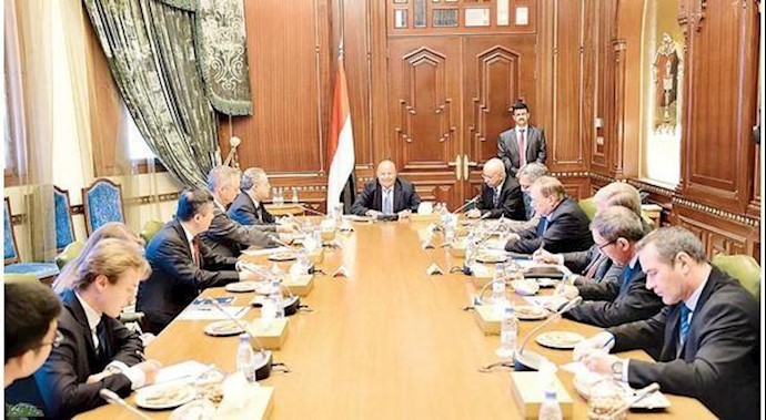 هادي يطرح التدخل الإيراني أمام مجلس الأمن