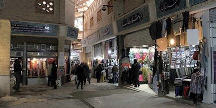 طهران .. إضراب الکسبة في منطقة سوق شابور