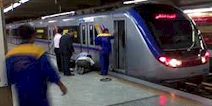 إنتحارمواطن طافح کيل صبره في نفق طهران
