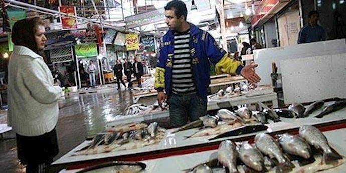 إيران .. ساري، بابل – إحتجاج وإضراب أصحاب المحلات في سوق السمک