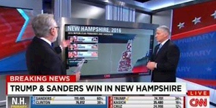 نتائج الانتخابات التمهيدية في ولاية نيوهامشير الأمريکية