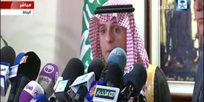 الجبير في مؤتمر صحافي مع وزير خارجية المغرب: لا مکان لبشار الأسد في مستقبل سورية، وهذا أمر محسوم