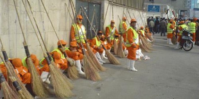 5 حالات إحتجاج وإضراب في سنندج وکرمانشاه
