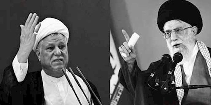 أشد هجوم خامنئي علی رفسنجاني عشية مهزلة الإنتخابات