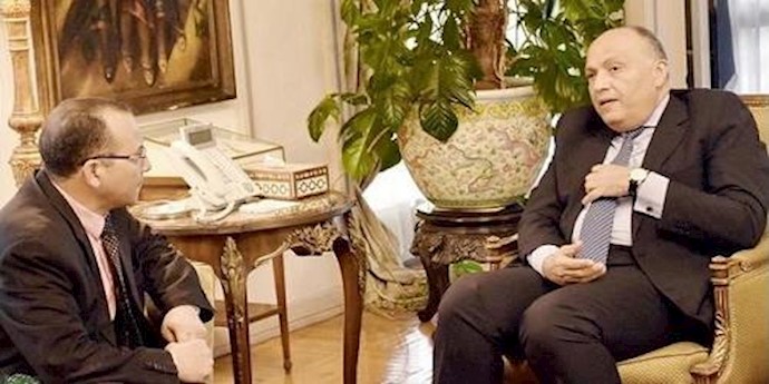 وزير الخارجية المصري : لا حوار مع طهران ولا خلافات حول القوة العربية