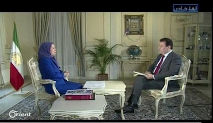 مقابلة خاصة قناة المعارضة السورية مع مريم رجوي:النظام الإيراني قائم علی العدوانية والحروب- مارس 2016