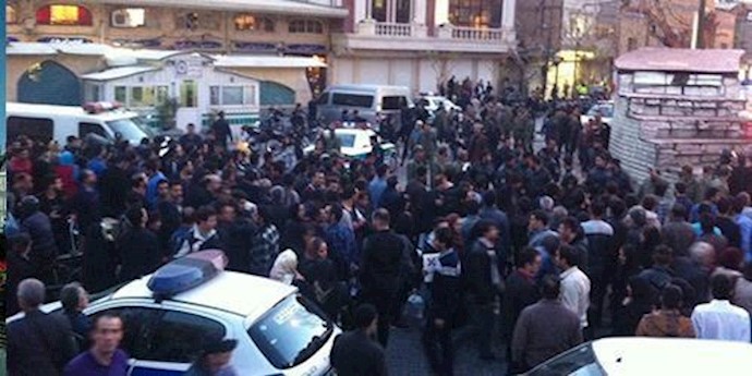 انفجار في مرکز للشراء بالقرب من سوق طهران