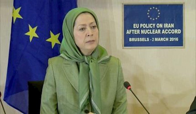 کلمة مریم رجوی في اجتماع البرلمان الاوربي – 2مارس2016