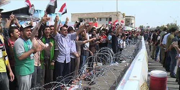 الصدر يعلن انهاء الاعتصام امام بوابات المنطقة الخضراء