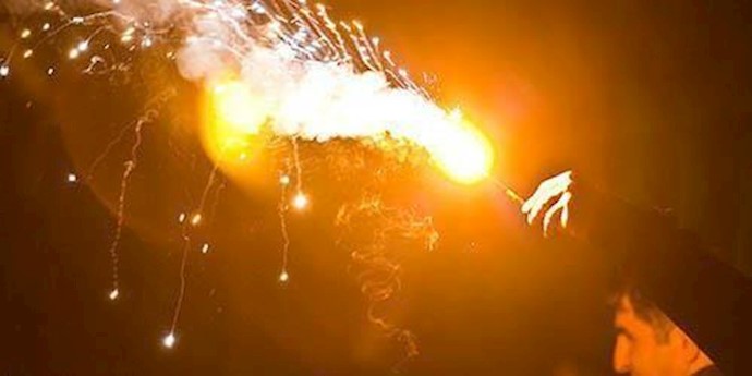 الاحتفال بالأربعاء الأخير في نيشابور