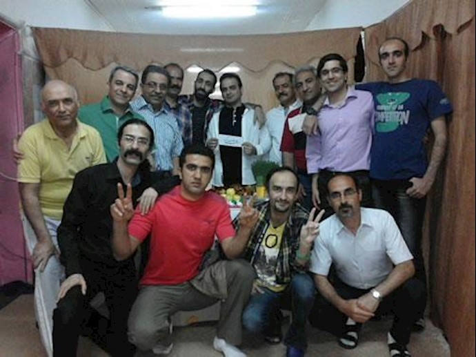 مراسيم حلول السنة الجديدة للسجناء السياسيين في سجن جوهردشت کرج + صور
