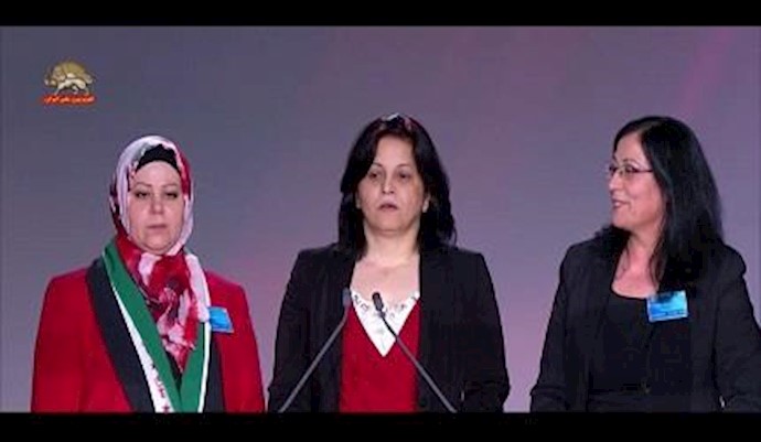 کلمة نغم غاردي نائب رئيس الائتلاف الوطني السوري في مؤتمراليوم العالمي للمرأة في باريس