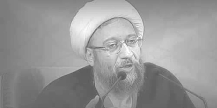 هجوم الملا لاريجاني رئيس قضاء النظام علی زمرة رفسنجاني روحاني