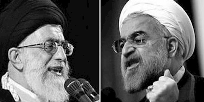 هجوم غير مسبوق يشنه حسن روحاني علی خامنئي وتکرار مزاعمه أمام الضيوف الأجانب