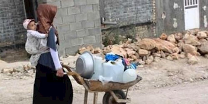 أزمة شحة الماء في خمس مدن ايرانية کبری