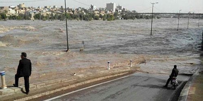 خسائر السيول في ايران