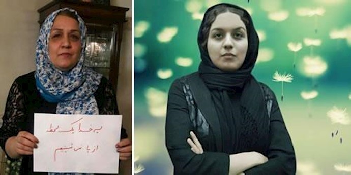 کتابة من أم ريحانة جباري بشأن زيارة رئيس الوزراء الايطالي الی طهران