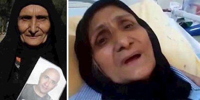 جوهر عشقي والدة الشهيد ستاربهشتي تداهمها صدمة عصبية وترقد في المستشفی