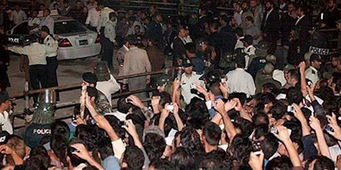 أهواز – مأمورو الأمن يختطفون شابا بعد فتح النار عليه