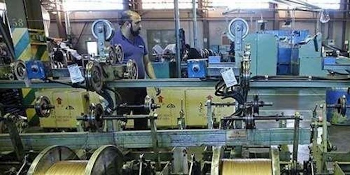۶۰ بالمئة من الوحدات الإنتاجية الإيرانية معطلة