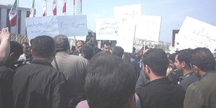 اضراب واحتجاج في جرجان ومهاباد وجرام في کهکيلوية وبويراحمد
